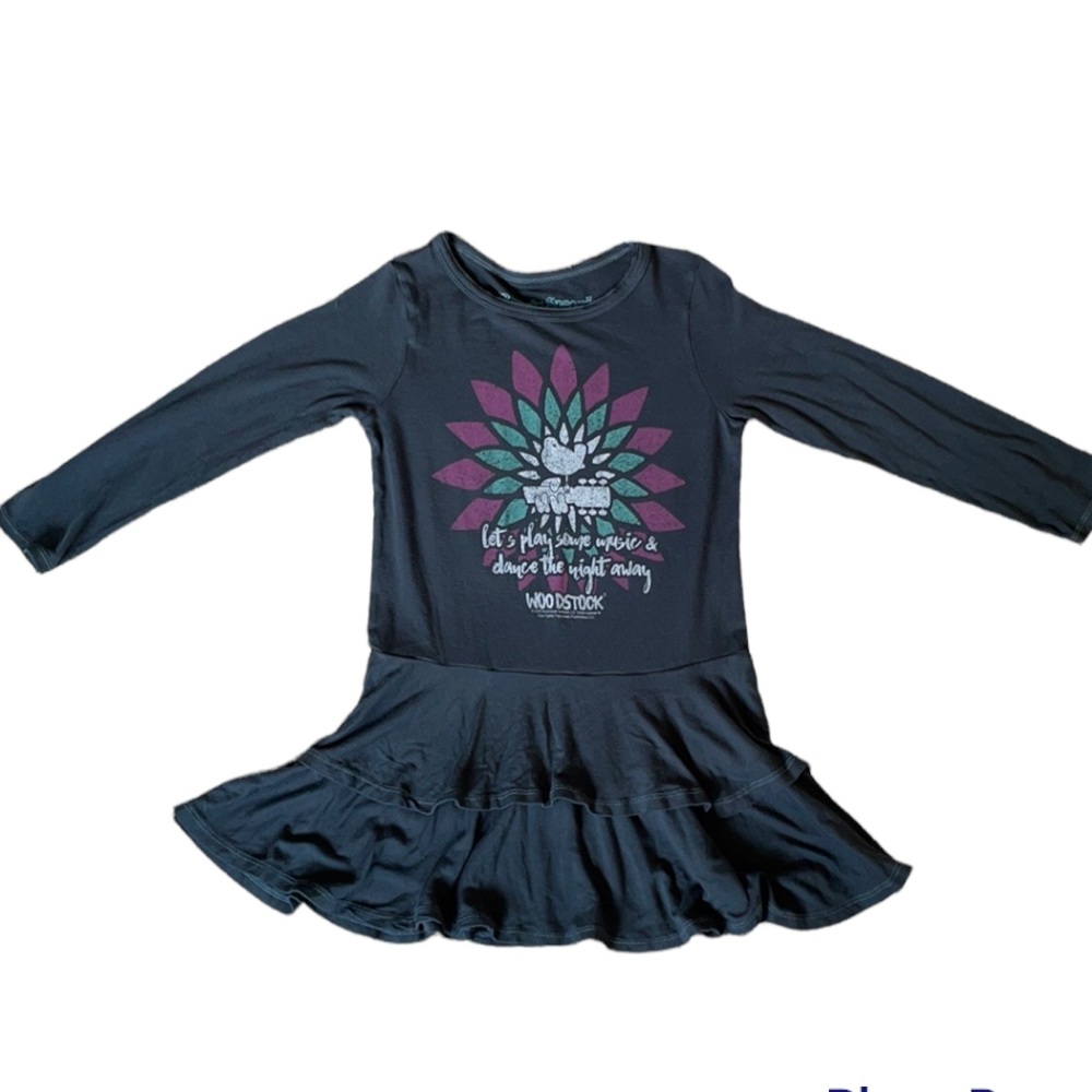 Rowdy Sprouts Woodstock Dress 2T